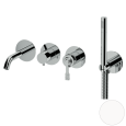 Смеситель для ванны Remer Atelier AL53D2PWBBO, белый матовый