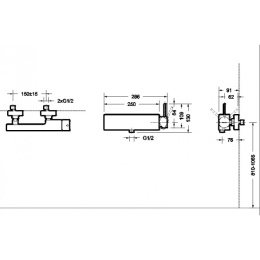 Смеситель для душа Bravat Arc (F96061K-01-ENG)