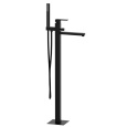 Смеситель для ванны Remer Absolute AU08NO, чёрный матовый
