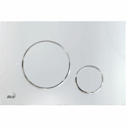 Инсталляция Alcaplast AM101/1120-4:1 RU M671-0001 для унитаза с клавишей смыва Хром глянцевый