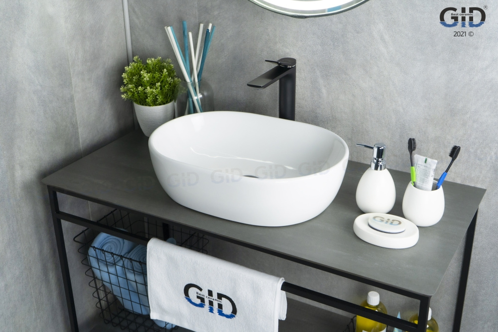 Раковина накладная Gid N9026b