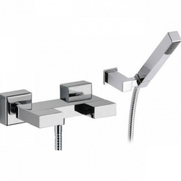 Daniel Twin W4433A cr Смеситель для душа с душевым комплектом