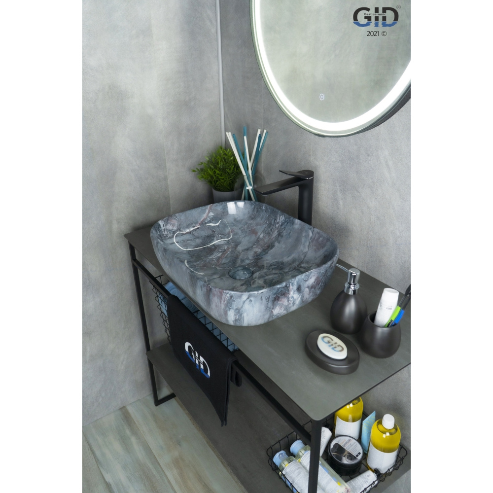 Раковина накладная Gid K397G124