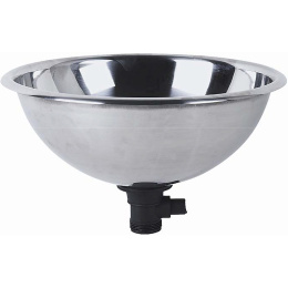 Фото Раковина Nofer 40 13030.RS Нержавеющая сталь матовая