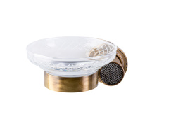 Фото Настенная мыльница Boheme Royal Cristal (10923-BR) бронза