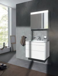 Фото Зеркальный шкаф Keuco Edition 400 21531171301, алюминий