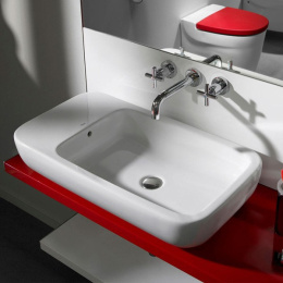 Фото Раковина 75 см Roca Khroma (327655000) белый