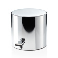 Ведро для мусора Decor Walther Bar 0615400 напольное, с педалью, хром