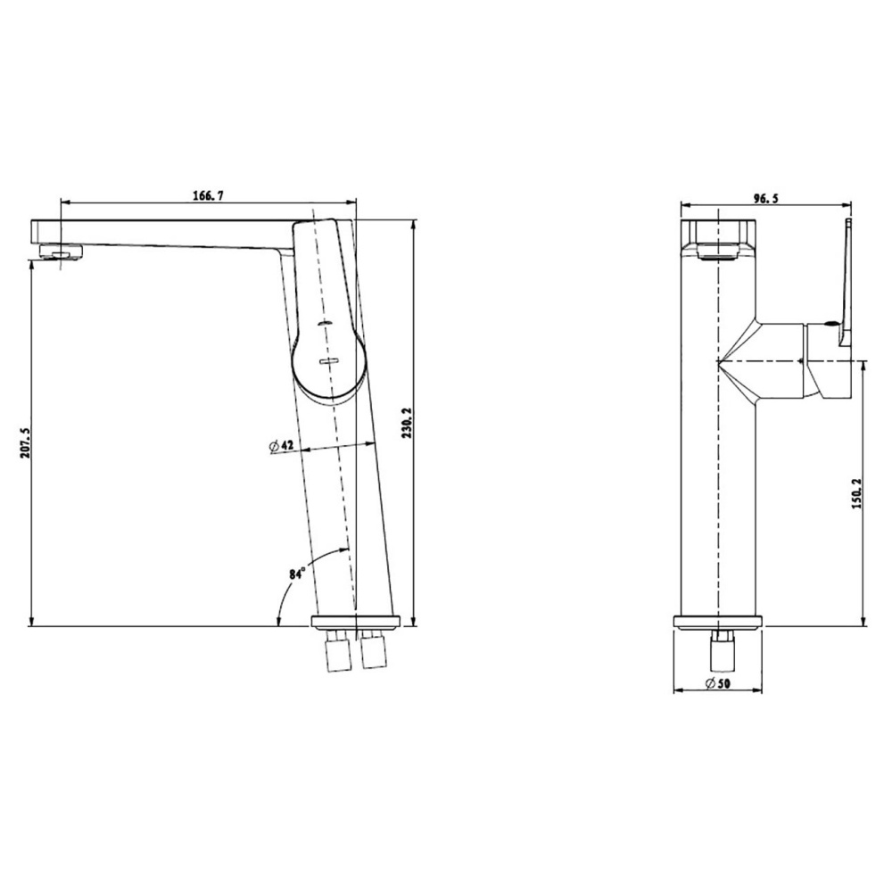 Смеситель Bien Lado BL21011802, для раковины, ORB