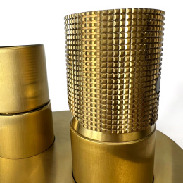 Фото Смеситель для ванны Paini Cox grip 7GPJ6911 золото