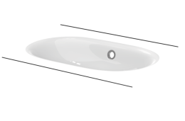 Фото Раковина Bette BetteComodo A216 без отверстия