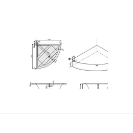 Акриловая ванна 140x140 Villeroy&Boch (UBA140SUB3V-01)