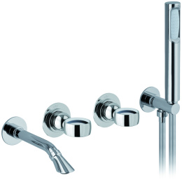 Фото Смеситель для ванны с душем Webert Opera OA860312015