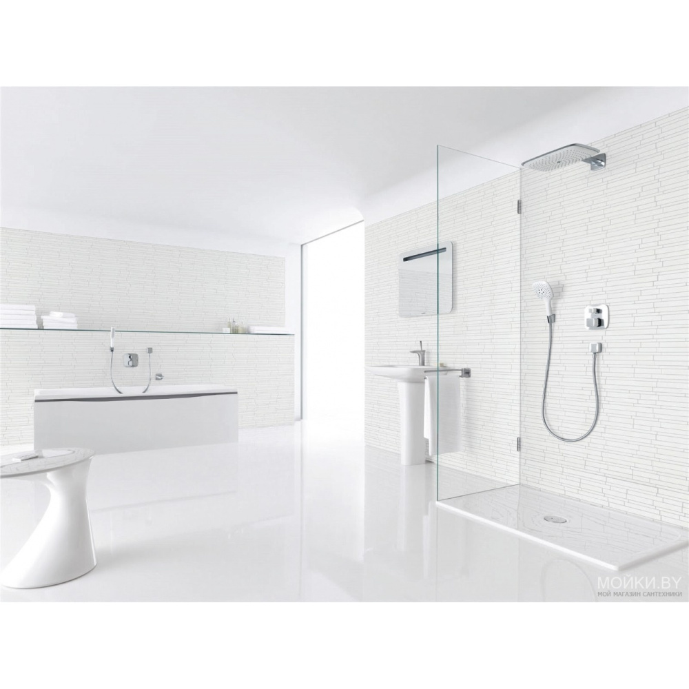 Ручной душ Hansgrohe PuraVida (28557400) хром, белый