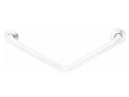 Поручень под углом Nofer 15068.W 135° белый