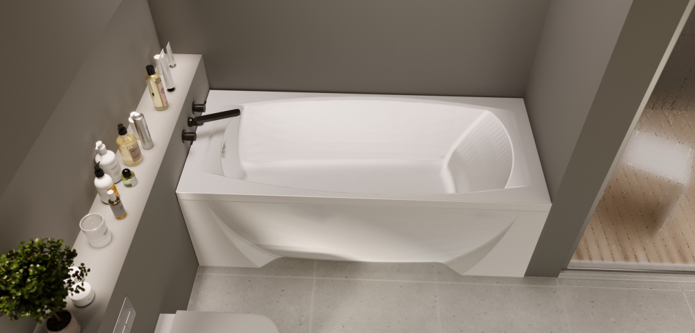 Акриловая ванна 173x75 Marka One (01пр17375)