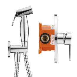 Гигиенический набор со встраиваемым смесителем Swedbe Platta 5524