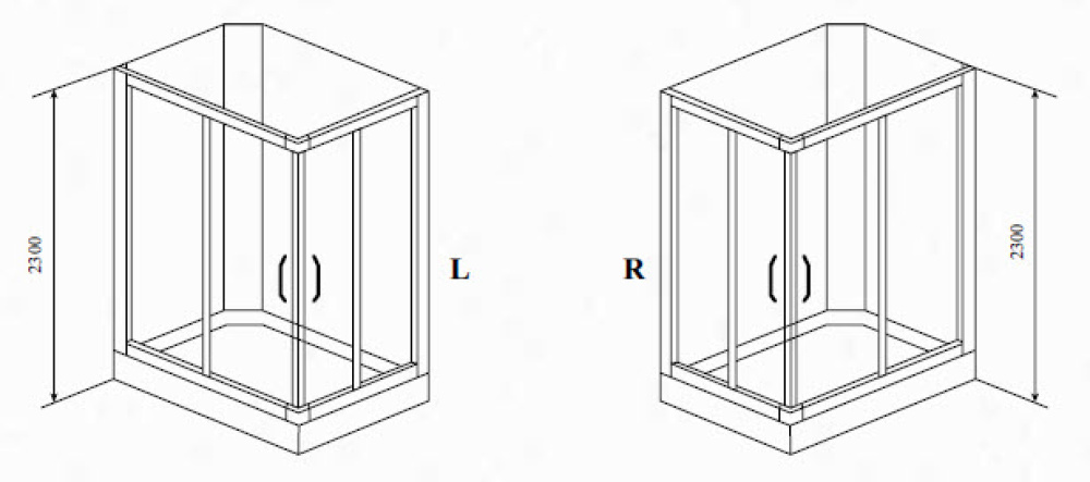 Фото Душевая кабина 110x85x230 Timo (TL-1504)