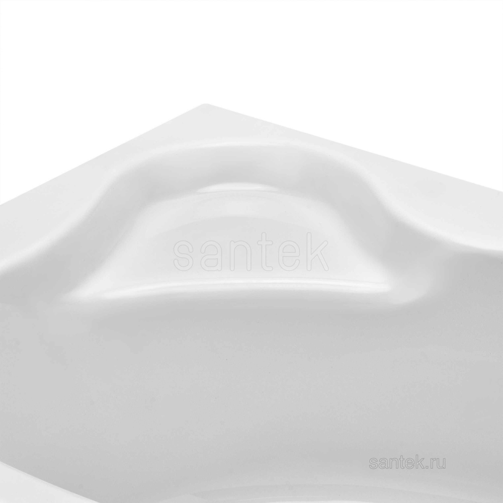 Акриловая ванна 170x100 Santek (1.WH50.1.662), асимметричная