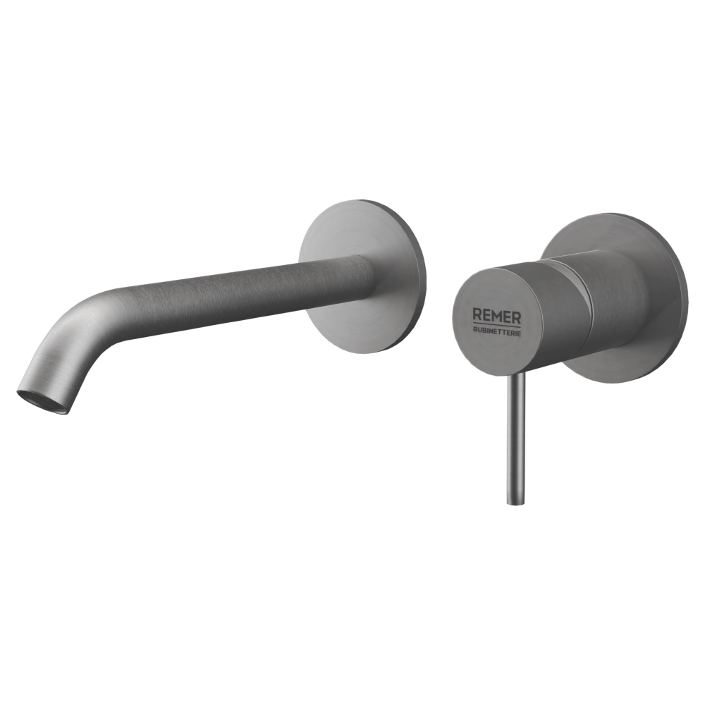Фото Смеситель для раковины Remer X Style X15PLXV сталь