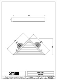 Корзинка для душа Gessi Ispa (41661#031) хром