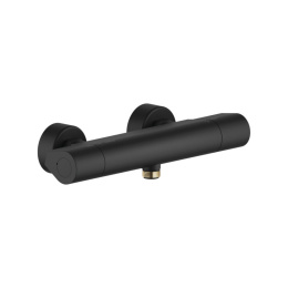 Фото Nobili Seven SE124030BM Термостатический смеситель для ванны, матовый черный