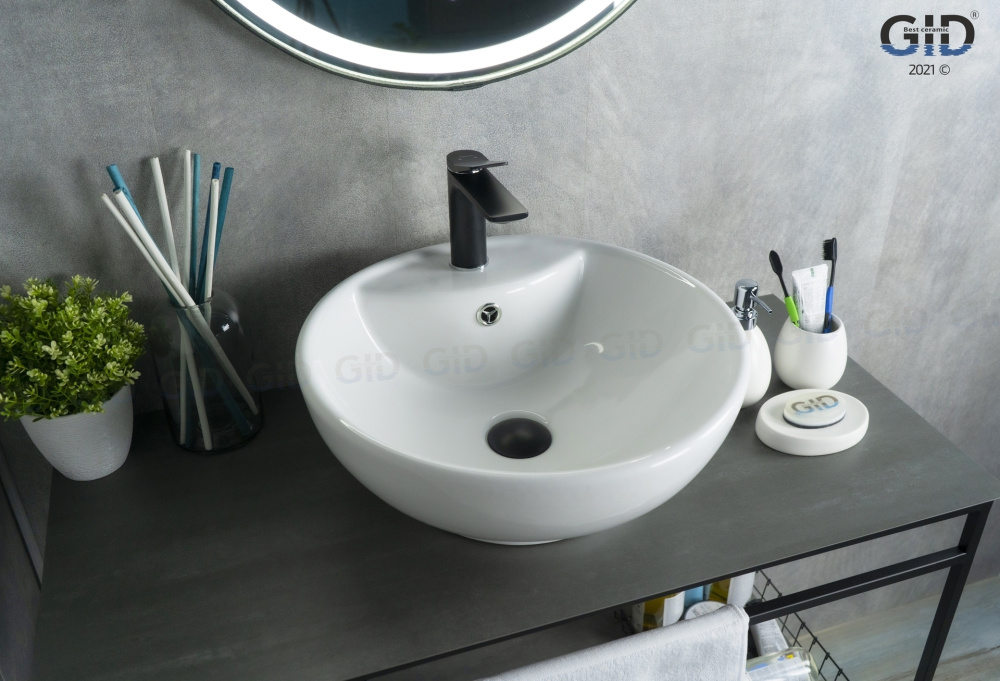 Фото Раковина накладная Gid N9001