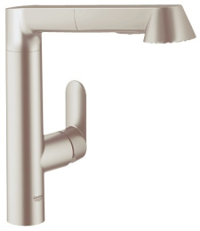 Grohe K7 32176DC0 Смеситель для кухни выдвижной излив