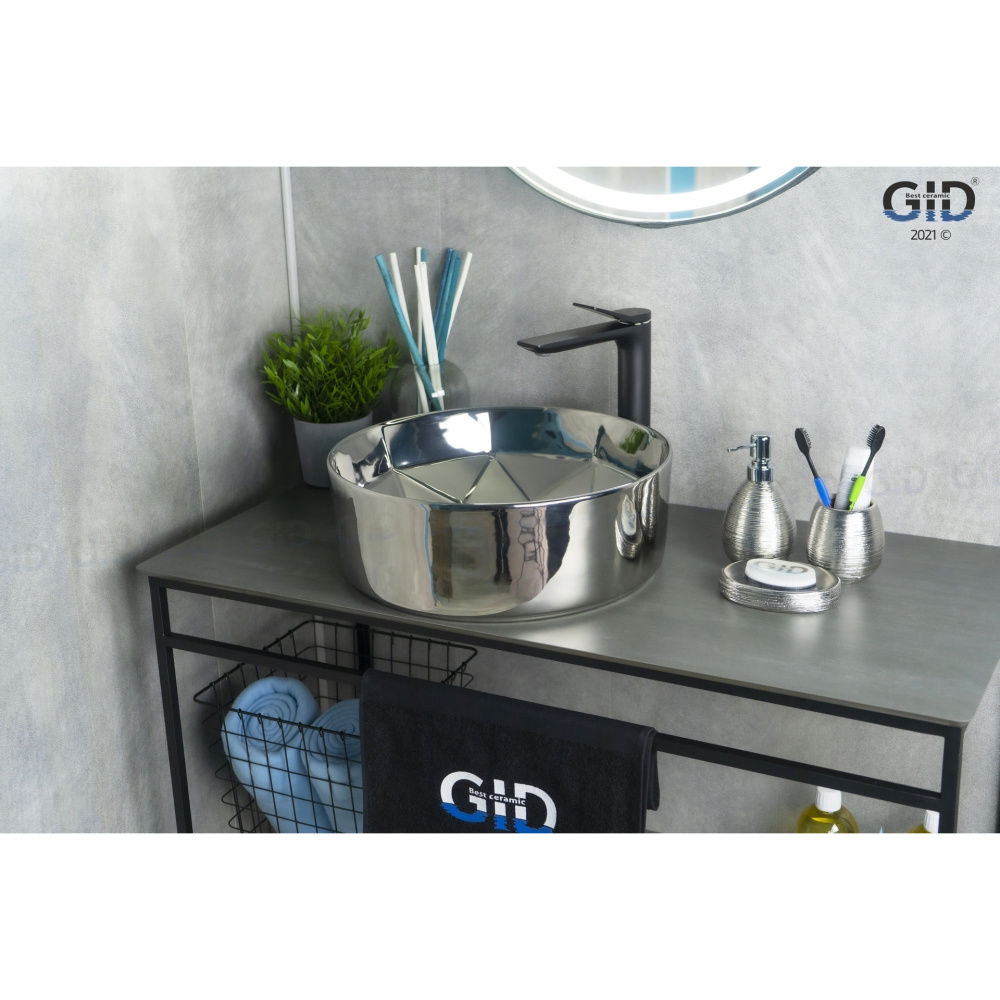 Раковина накладная Gid D1342h014