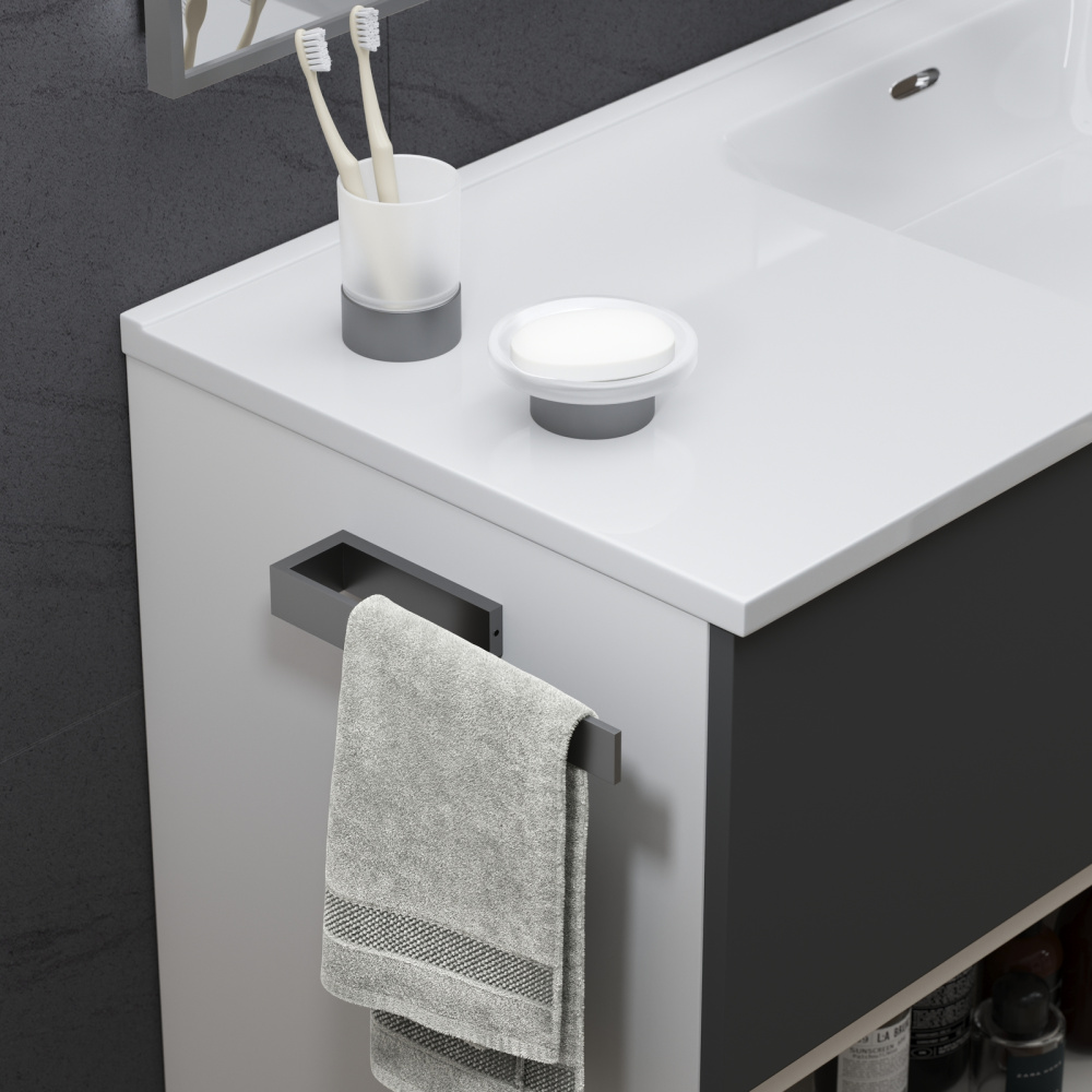 Фото Мыльница настольная Timo Saona 13221/18 черное золото