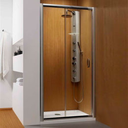 Фото Душевая дверь Radaway Premium Plus DWJ 150 профиль Хром стекло Фабрик 33343-01-06N