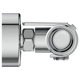 Фото Настенный термостатический смеситель для душа с полочкой Ideal Standard Ceratherm T50 A7695AA