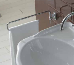 Держатель полотенца Globo Paestum (PAAC46) хром