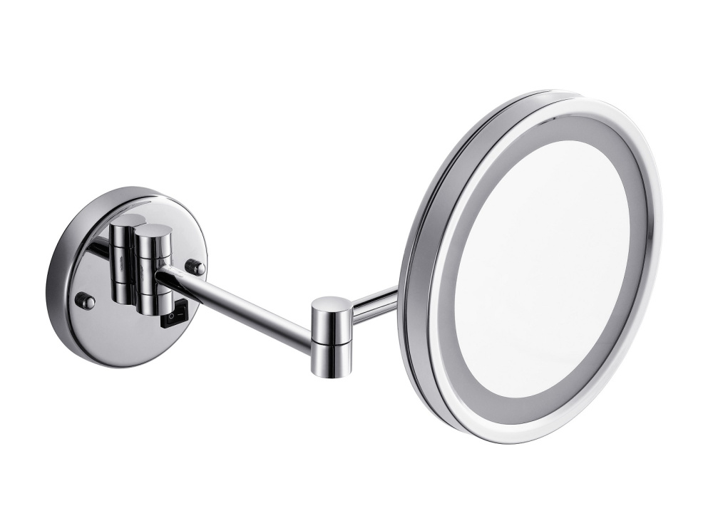 Фото Зеркало косметическое 150074/00 с подсветкой (цвет хром)