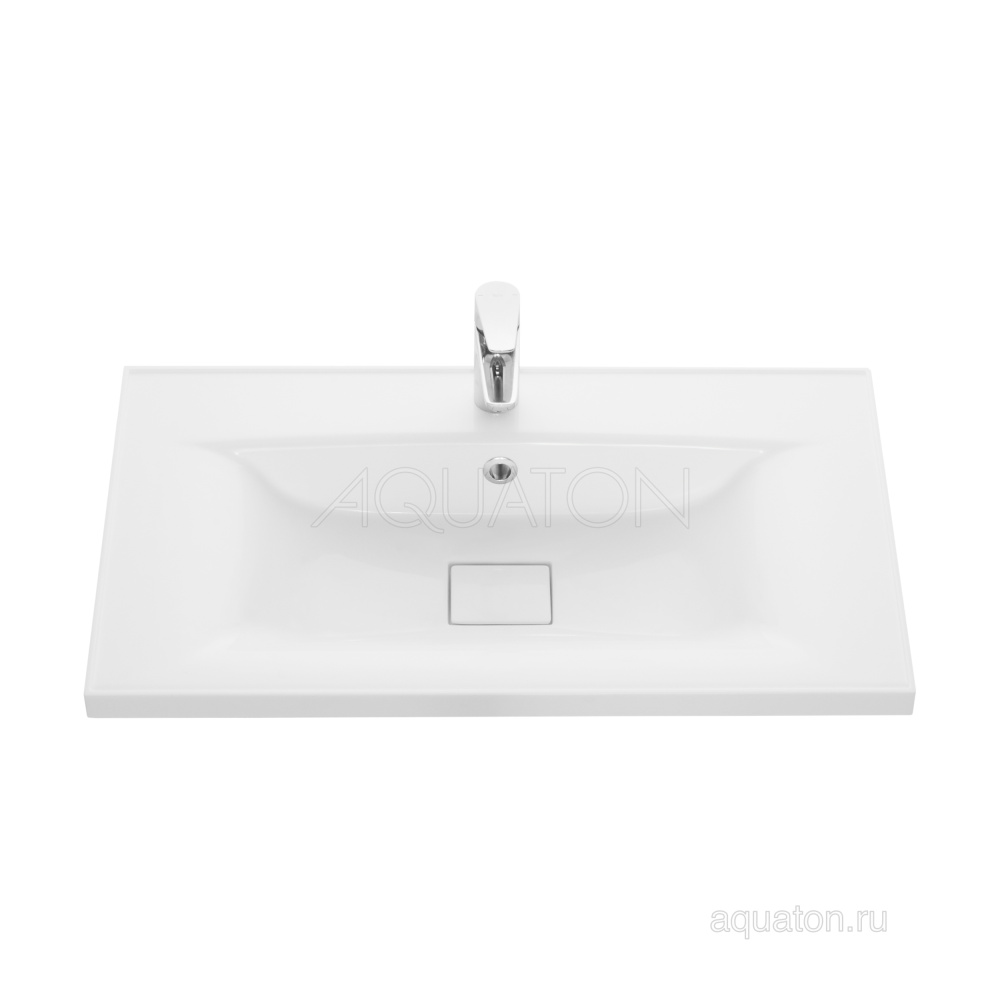 Фото Раковина Aquaton Айрис M 800 белая 1A73263KAG010