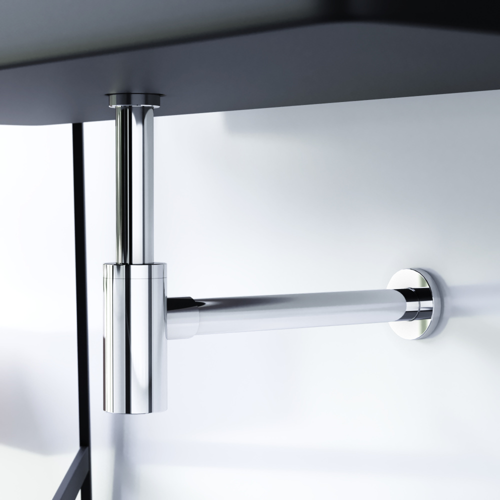 Фото Сифон для раковины Damixa Option (210800000) хром