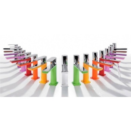 Tres Loft colors 20010301BMD Смеситель для раковины (хром белый, матовый)