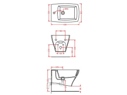 Подвесные биде Биде подвесное ArtCeram Jazz (JZB001 01 50) белый