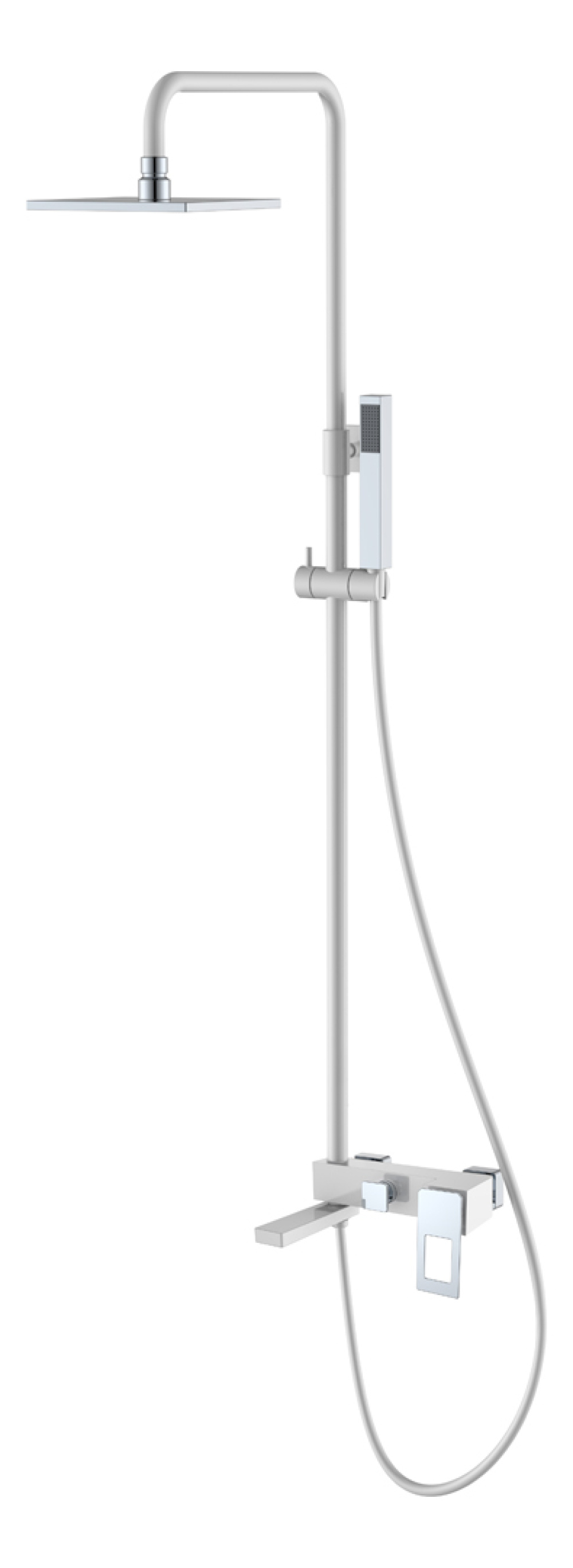 Фото Душевая система Boheme Q (148-WCR) белый