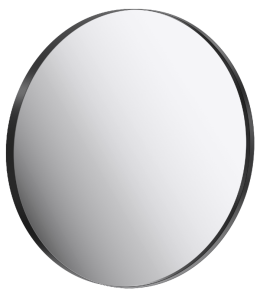 AQWELLA RM RM0208BLK Зеркало круглое 80см, цвет чёрный
