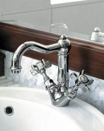 Фото Смеситель для раковины Nicolazzi Dames Anglaises 1432CR18 с донным клапаном