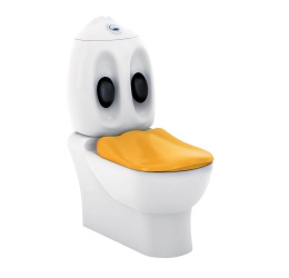 Унитаз детский утенок Creavit Ducky DC360 комплект
