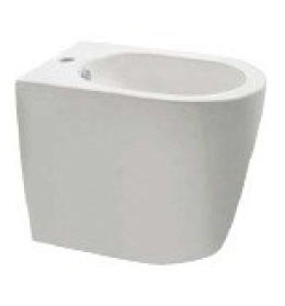 Фото Cielo Smile SMBIDR + MABX Биде напольное в комплекте с керамической полкой (белый)