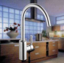 Смеситель для кухонной мойки Kludi Steel (38850F660)