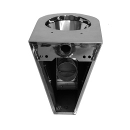 Унитаз антивандальный подвесной с сидением AN-T001 из нержавеющей стали