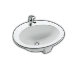 Раковина встраиваемая Hatria Ovaline (Y67101) белый