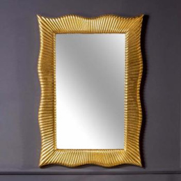 Зеркало Soho ПУ золото с подсветкой