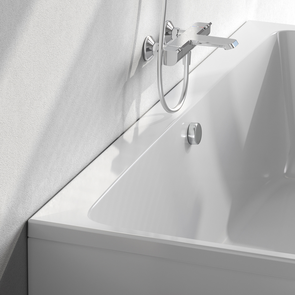 Фото Акриловая ванна 170x75 Am.Pm (W84A-170-075W-A), прямоугольная