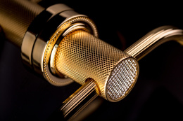 Крючок двойной Boheme Royal Cristal (10926-G-B)