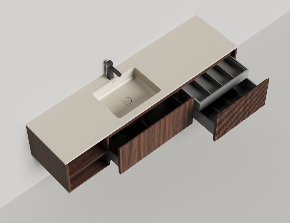 Подвесная тумба Salini Domino (27D218ONA) RAL